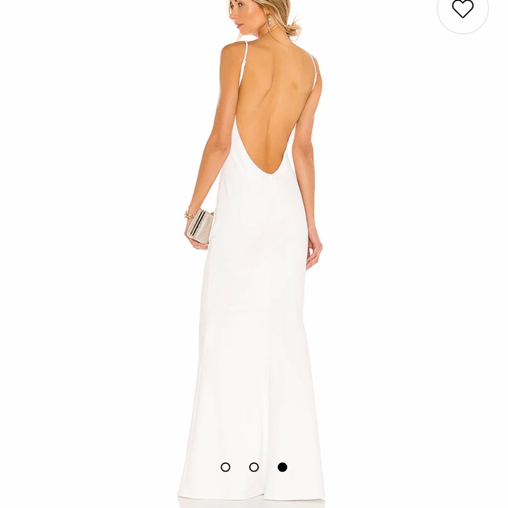 Revolve backless dress
